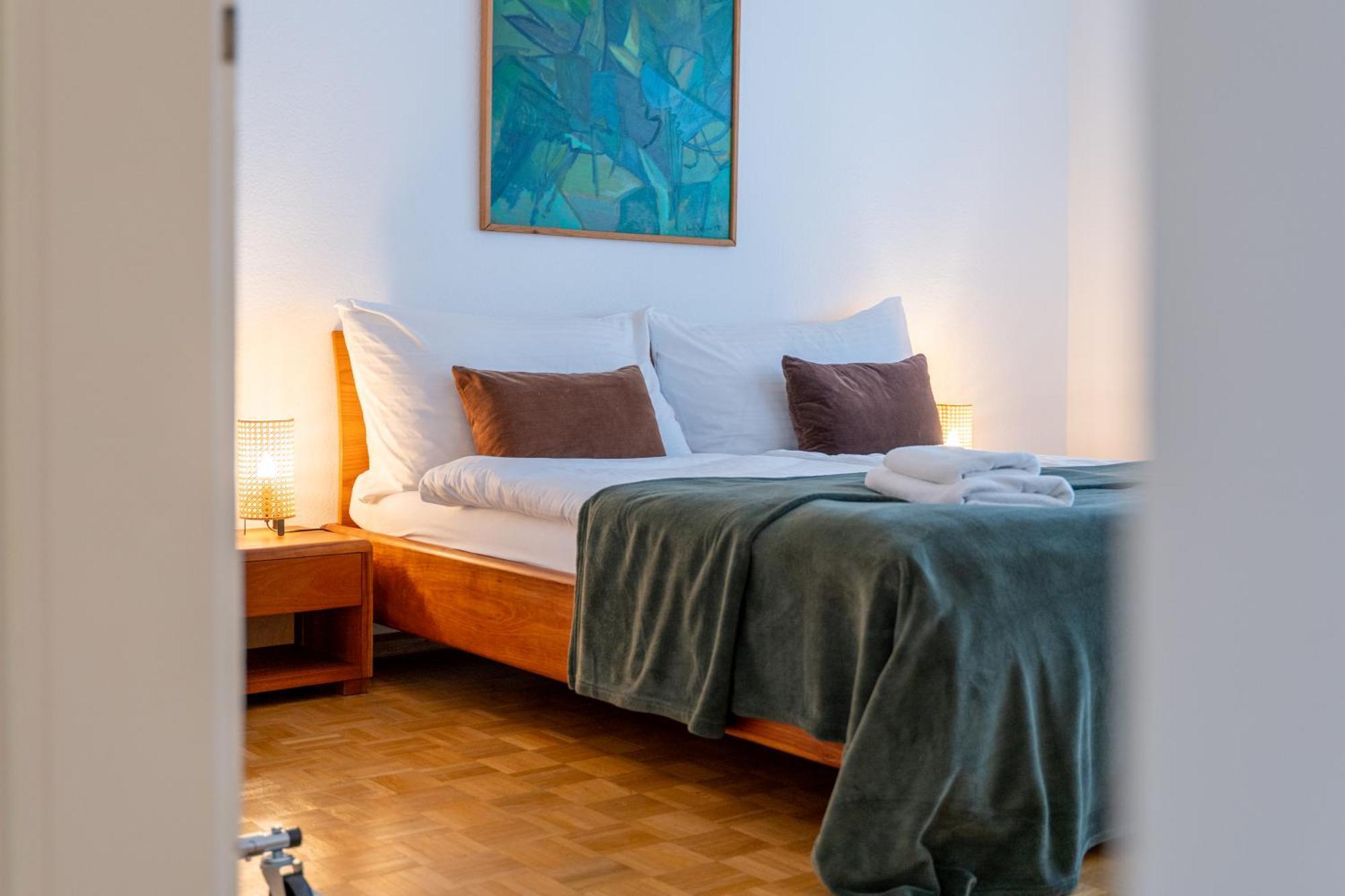 Gemuetliche Grosse Wohnung Naehe Uni Basel Exteriör bild
