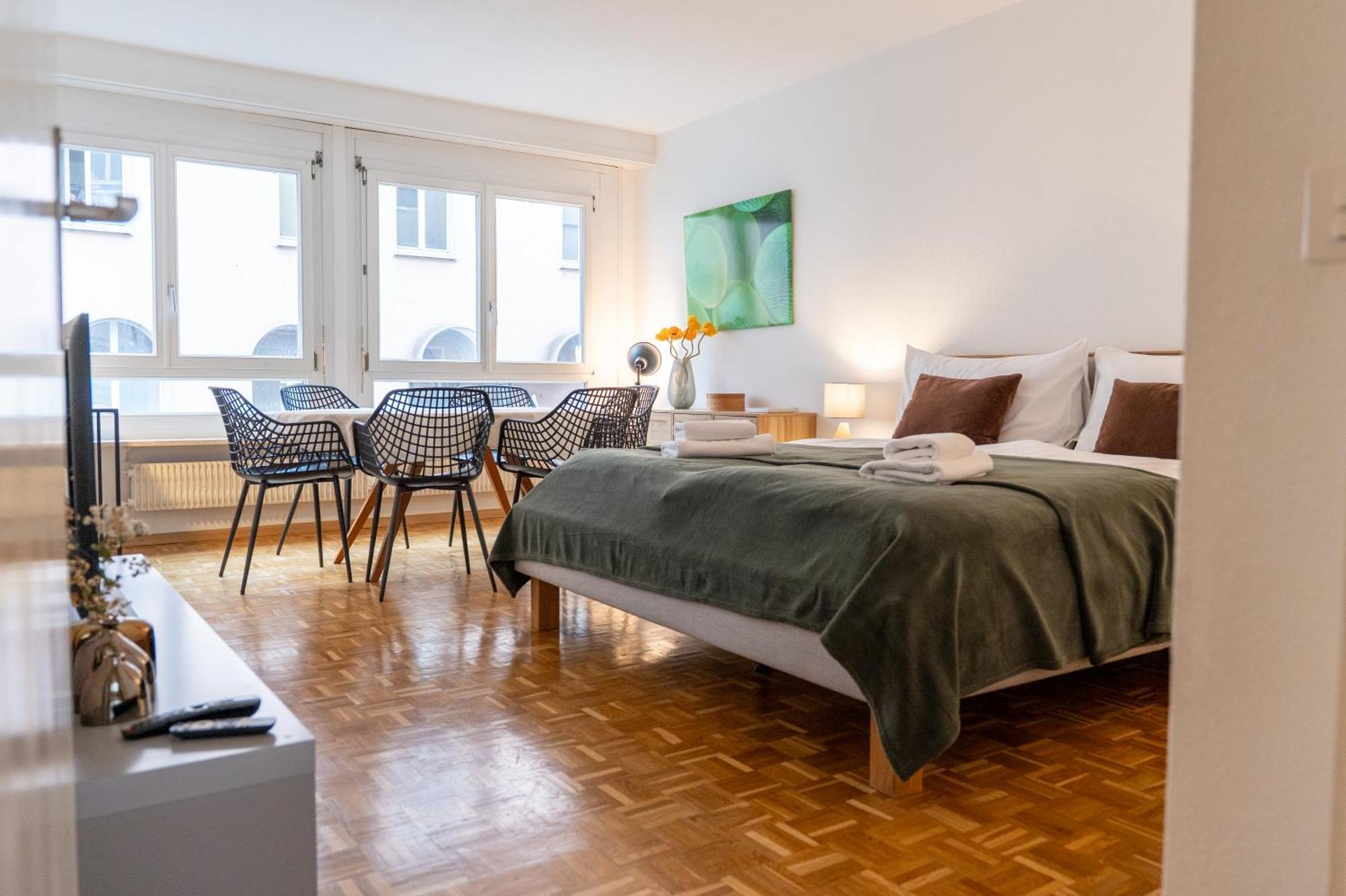 Gemuetliche Grosse Wohnung Naehe Uni Basel Exteriör bild
