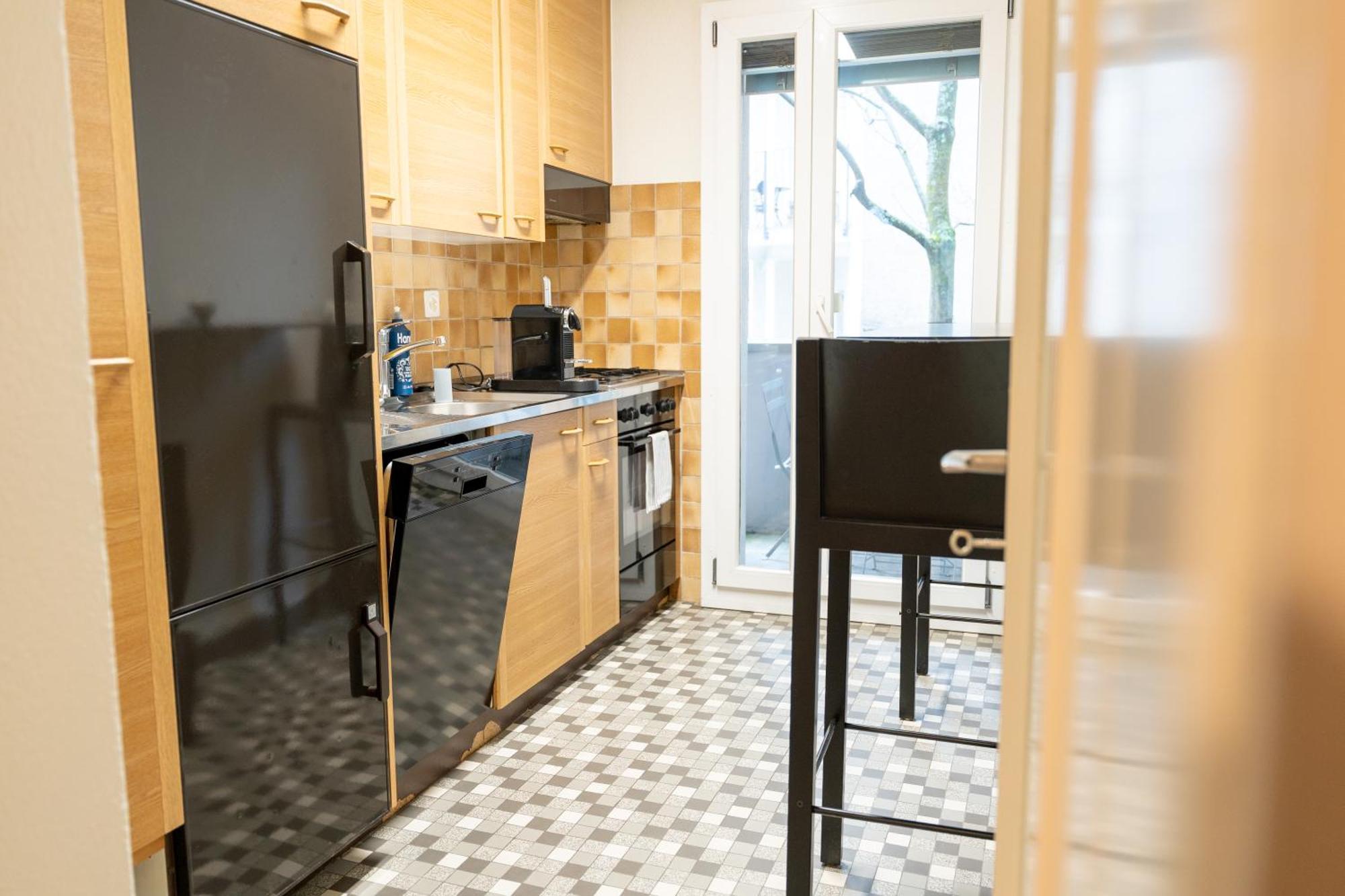 Gemuetliche Grosse Wohnung Naehe Uni Basel Exteriör bild