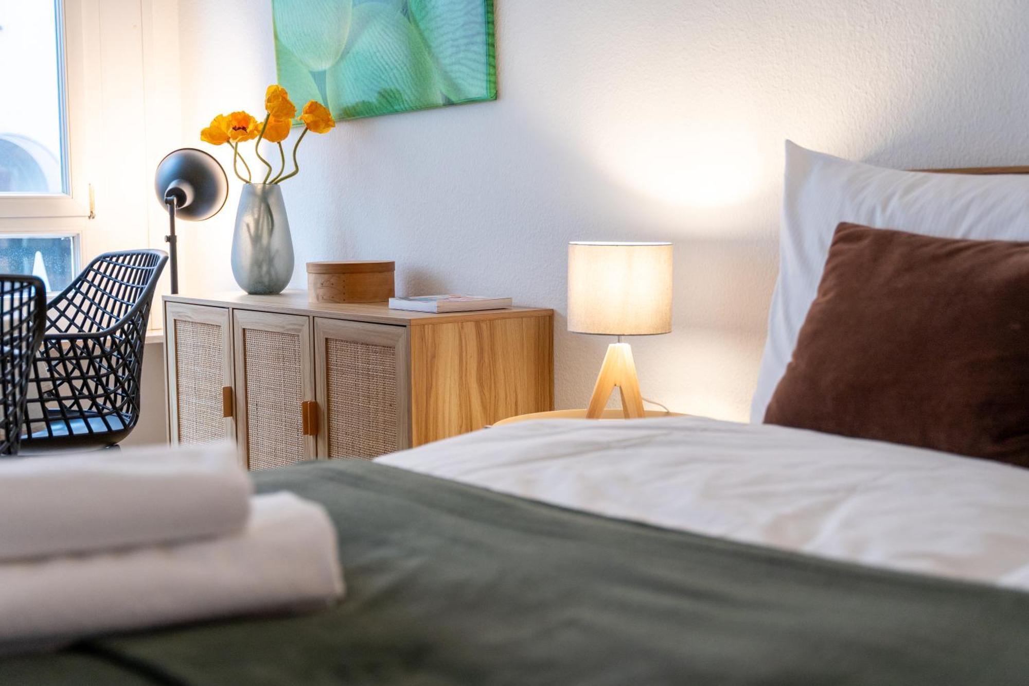 Gemuetliche Grosse Wohnung Naehe Uni Basel Exteriör bild